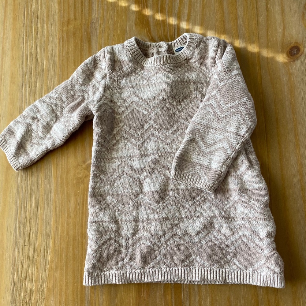 💛 5/$25 Old Navy Toddler Sweater Dress 18 months